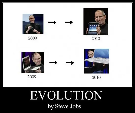 Evolution by Steve Jobs