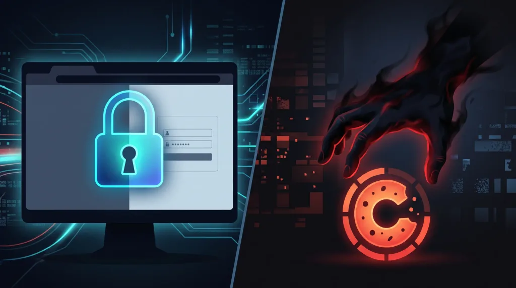 Infostealer malware targeting saved logins and session cookies rather than files