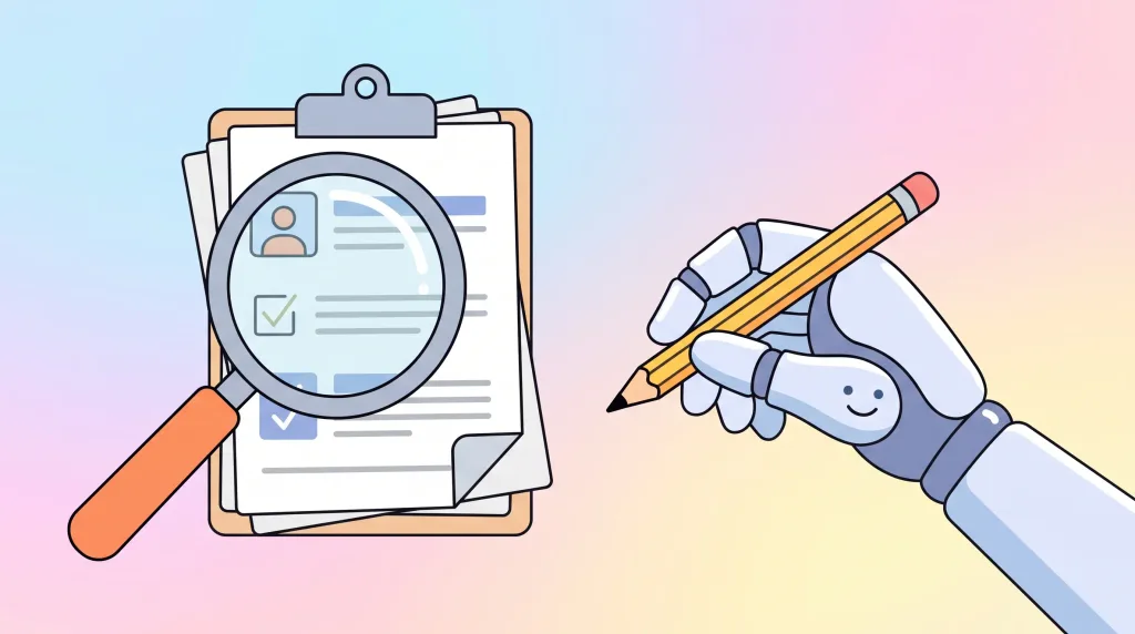 Search retrieves existing pages while AI generates new text, two different jobs