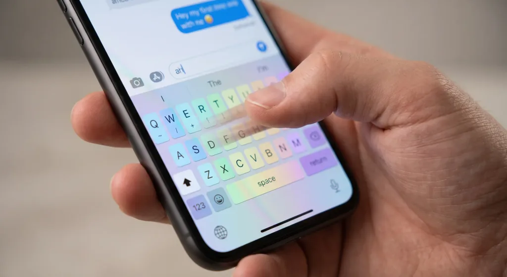 Customized phone keyboard with gesture controls, a bonus after you debloat Android without root