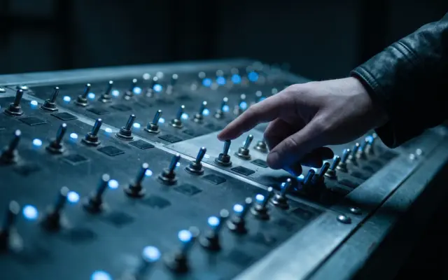 A panel of toggle switches representing Chromium flags, with one being switched on