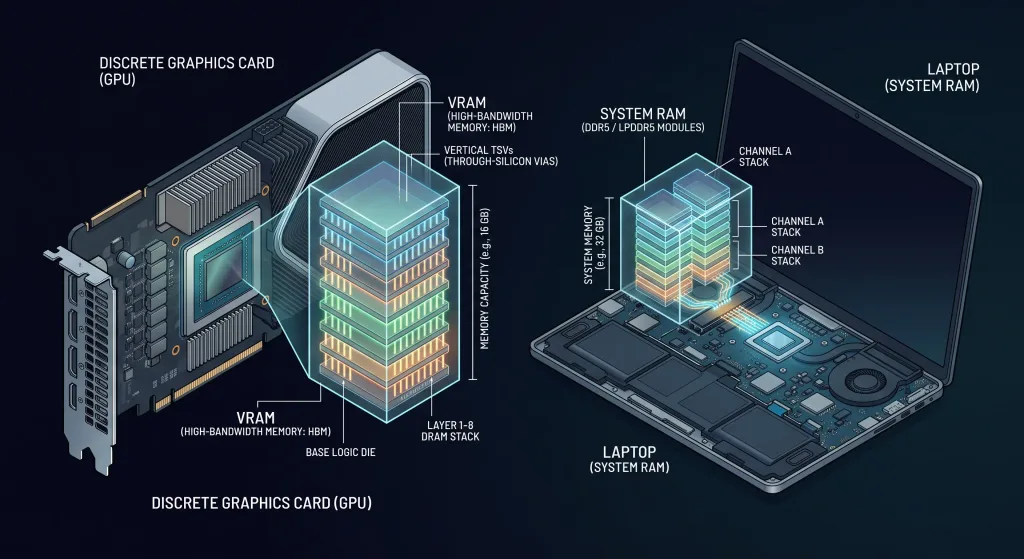 How much memory local AI models need on a graphics card and a Mac